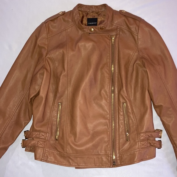 Lane Bryant Faux Leather Jacket - Picture 2 of 10